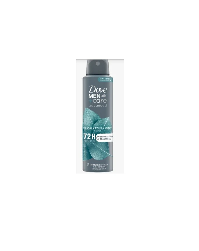 Antiperspirant Deo Dove Men Advanced Care Eucalyptus and Mint 150ml